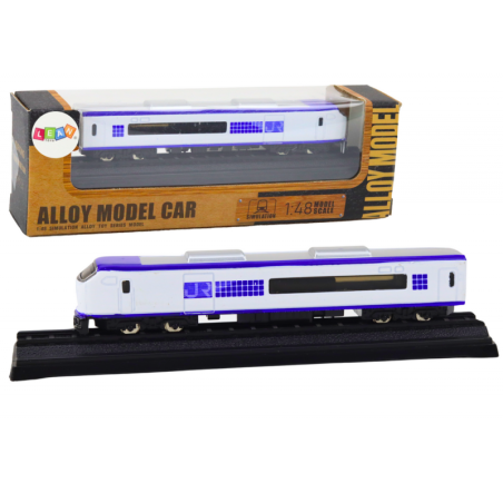 Modelleisenbahn-Wagen fÆ¼r Sammler, 1:48, Metall, WeiÆŸ ja Blau