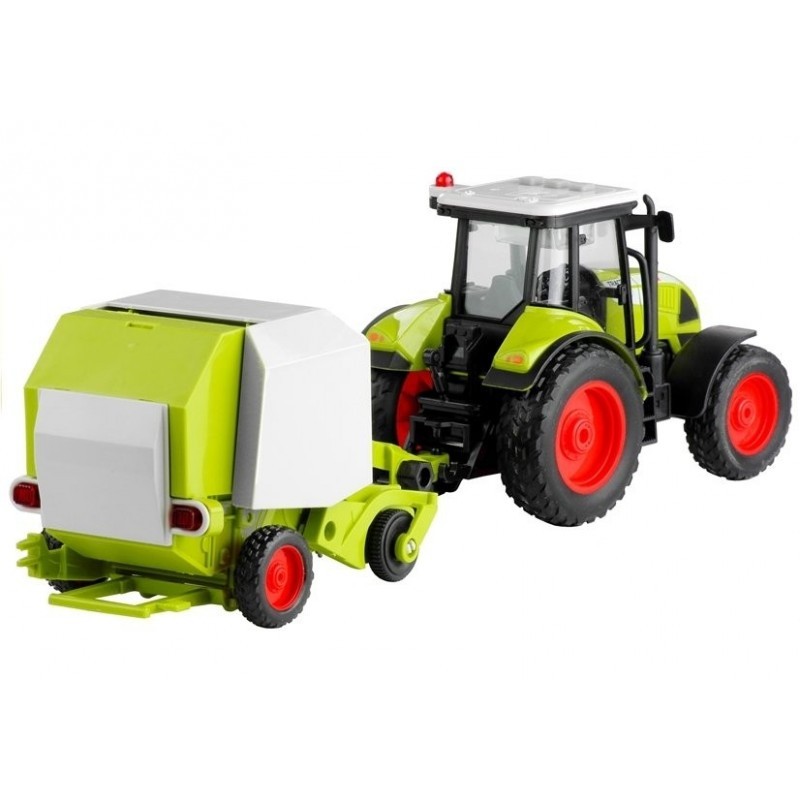 Ruloonpressiga traktor pressimise müra tekitamiseks 37,5 cm