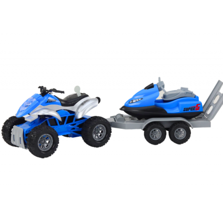 Haagisega nelik paadi ja jeti transportimiseks