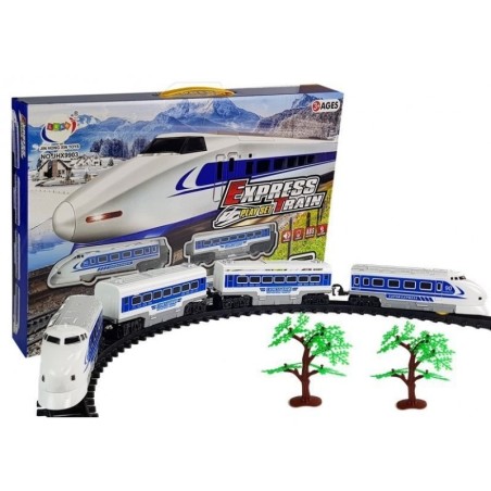 Pendolino rongi rajad heli ja valgusega