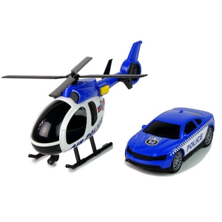 Politseiautode transpordikomplekti helikopteri helituled