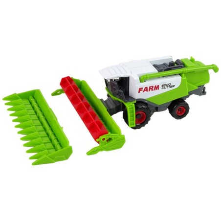 Põllumajandusmasinate traktorite komplekt koos haagiste ja harvesteriga