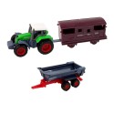 Põllumajandussõidukite komplekt Traktor 12 Metallist