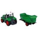 R/C traktor haagisega 1:24 Roheline