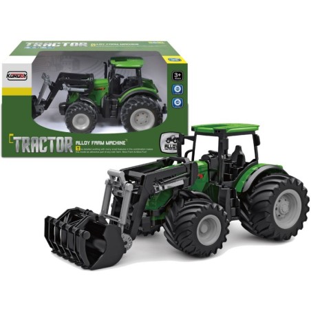 Traktoriroheline 1:24 Farmer Crocodile Bucket Gum Wheels