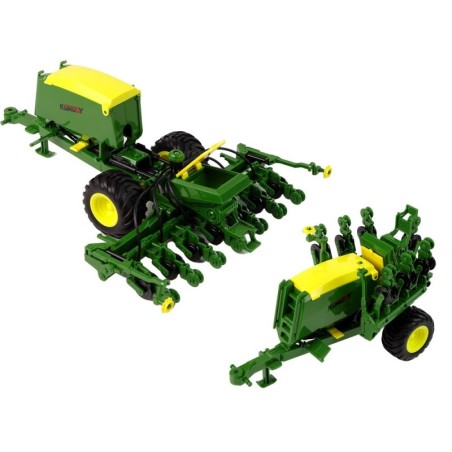 Sinine traktor pressiga
