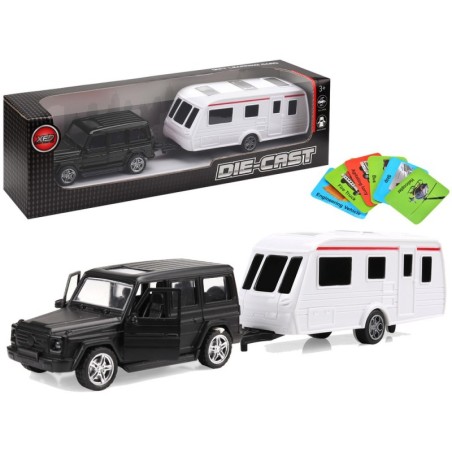 Sõidukite Jeep Black Haagise metallist elementide komplekt