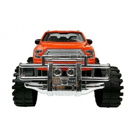 Sõidukite komplekt Red Monster Truck Must BMW haagissuvila 58 cm
