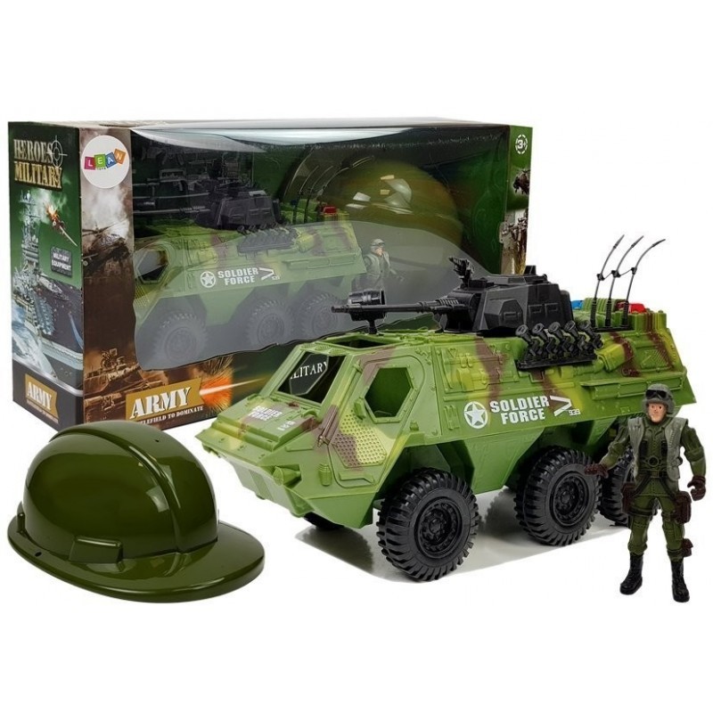 Sõjaväekomplekt Sõjasõiduk Moro Kiiver Soldier