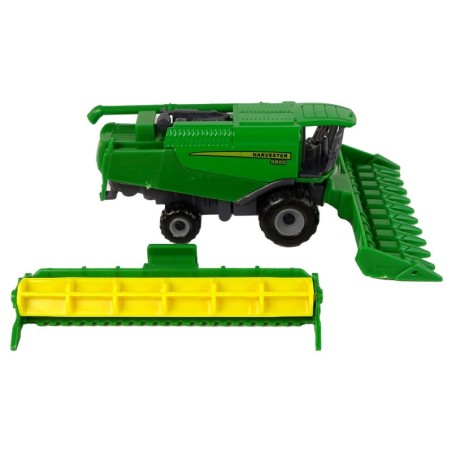 Talusõiduki kombain külvikuga roheline kollane