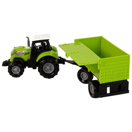 Haagise tuledega talutraktor kõlab roheliselt