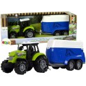 Traktor koos Horse Trailer Sound Green Farmiga