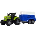 Traktor koos Horse Trailer Sound Green Farmiga