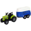 Traktor koos Horse Trailer Sound Green Farmiga
