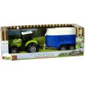 Traktor koos Horse Trailer Sound Green Farmiga