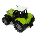 Traktor haagisega Bale Hay Sound Green