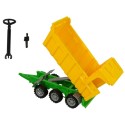 Traktor Punane Kallur Kollane Traktor 50 cm