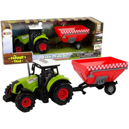 Traktorifarmi eemaldatav teraviljahaagis Heliroheline