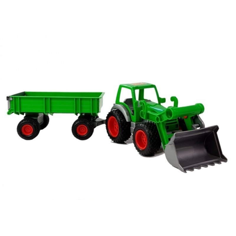 Traktorlaadur koos Farmer Haagisega Green 8817 Polesie