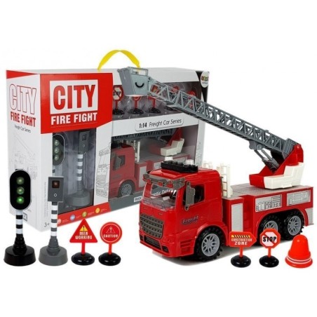 Tuletõrje Liiklusmärgid Valgusfoorid Hõõrdeajami Heli Valgusefektid