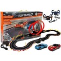 Võidusõidurada 1:43 2 Autode kontrollerid Top Turbo 5,4 m pikk