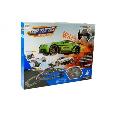 Race Track 2 Cars Top Turbo tuled pikkusega 7,6 m