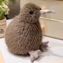 Plush Kiwi Bird Plush Toy Mascot Kaisumänguasi Tumepruun 17cm