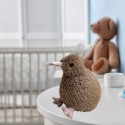 Plush Kiwi Bird Plush Toy Mascot Kaisumänguasi Tumepruun 25cm