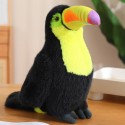 Palus Toucan Bird Palus mänguasi maskott Kaisukollane 35cm