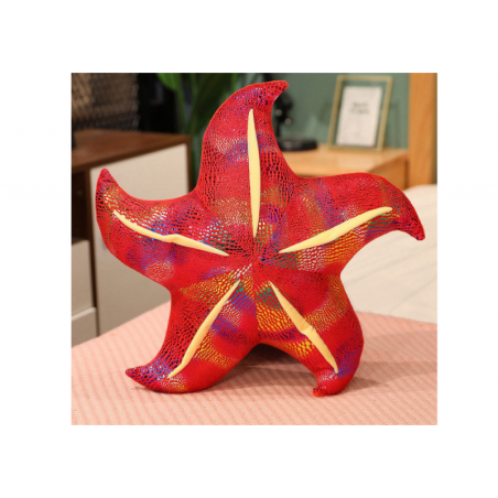 Mascot Plush Starfish Red Pillow 20 cm