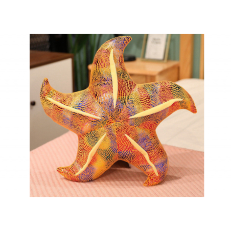 Mascot Plush Starfish Yellow Pillow 20 cm