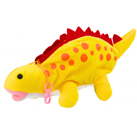 Pehme dinosauruse pinal, ripats, kollane