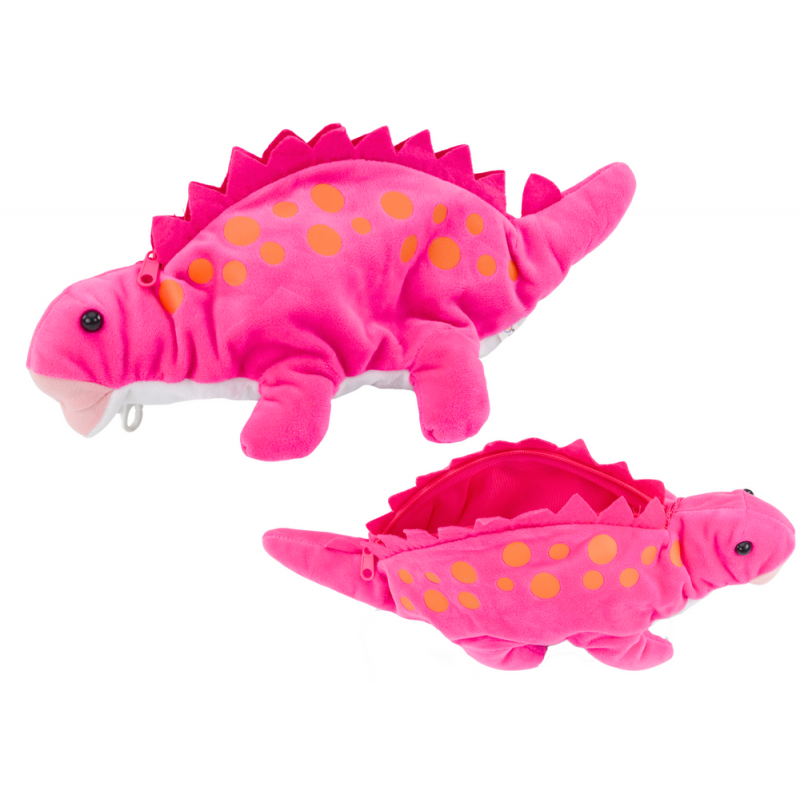 Pehme dinosauruse pinal, roosa