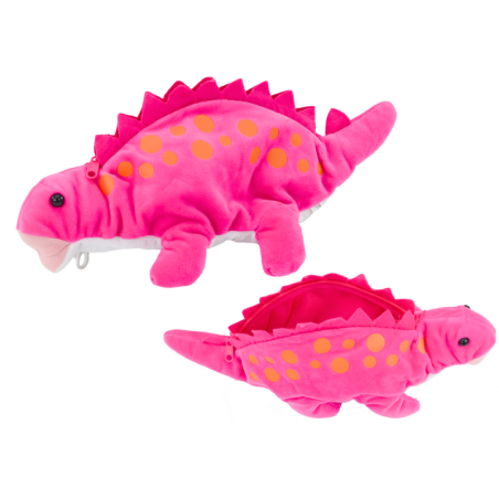 Pehme dinosauruse pinal, roosa