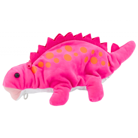 Pehme dinosauruse pinal, roosa