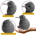 Plush Kiwi Bird Palus mänguasi maskott Kaisu hall 17cm