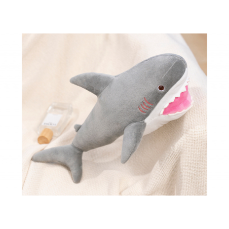 Plush Shark Mascot kaisumänguasi 50cm hall