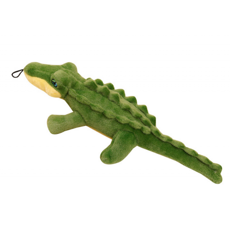 Plush krokodill kriuksudega Värviline maskott 30cm