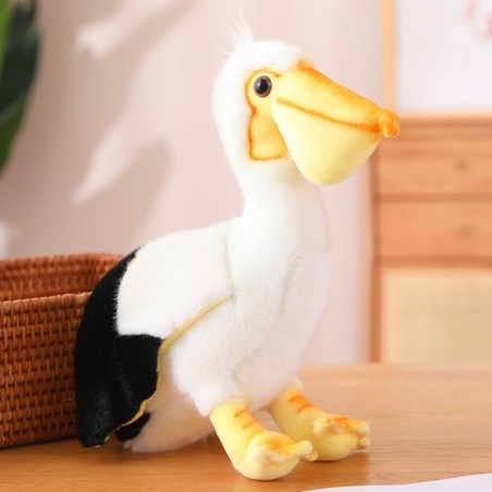 Plush Pelican Bird Palus mänguasi maskott kaisumänguasi 24cm