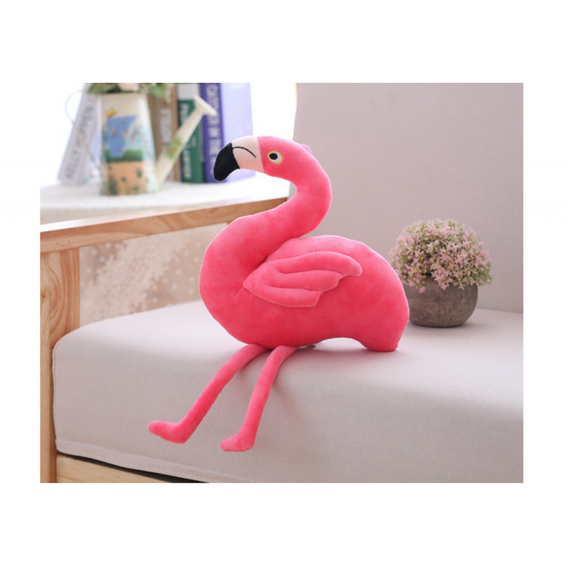Roosa Flamingo Plush Mascot 25 cm