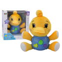 Plush Duck Interactive Plush Yellow Mängib 19 cm