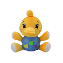 Plush Duck Interactive Plush Yellow Mängib 19 cm