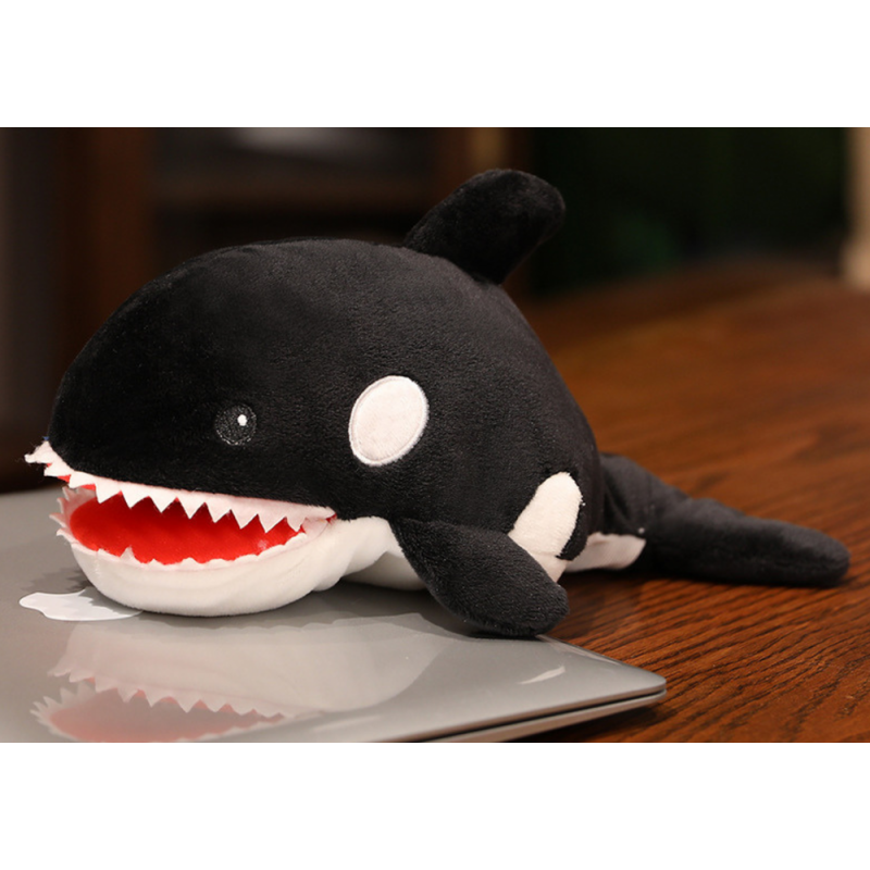Pehme Orca vaal 30 cm