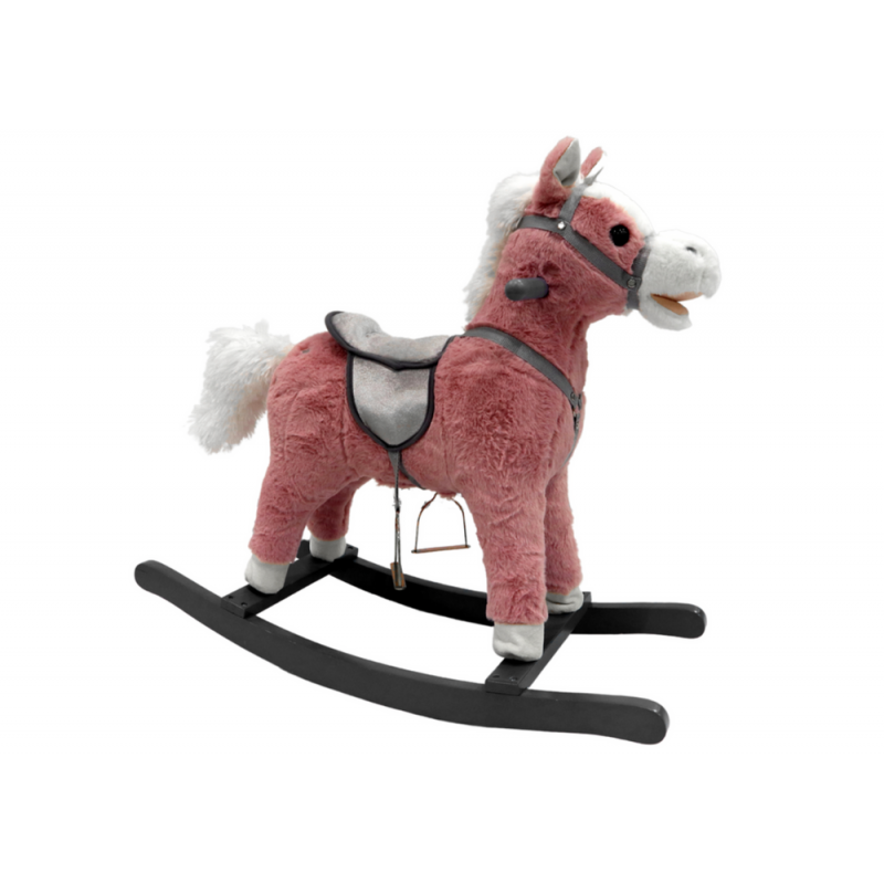 Kiikhobune 74 cm Roosad toonid