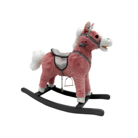 Kiikhobune 74 cm Roosad toonid