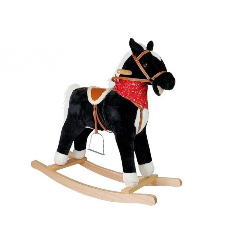 Mustvalge kiikhobune Sounds Moves Snout Tail 74 cm