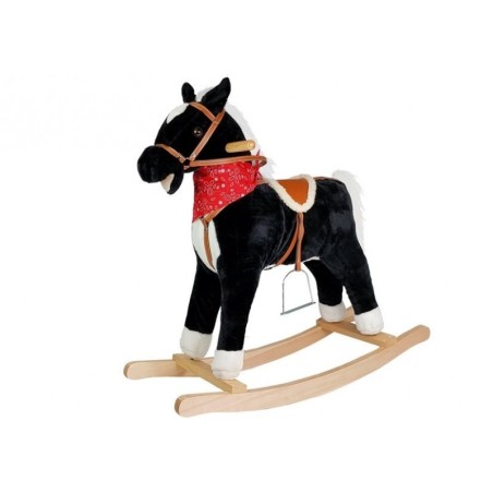 Mustvalge kiikhobune Sounds Moves Snout Tail 74 cm
