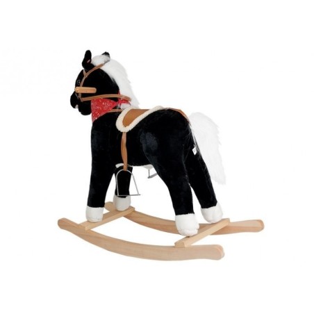 Mustvalge kiikhobune Sounds Moves Snout Tail 74 cm