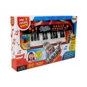 Klaviatuur Klaver 24 klahvi USB mikrofon Punane