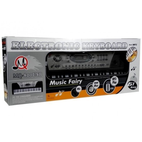 Ksülofon klaver MQ-810 MP3 mikrofoniga 61 klahvi